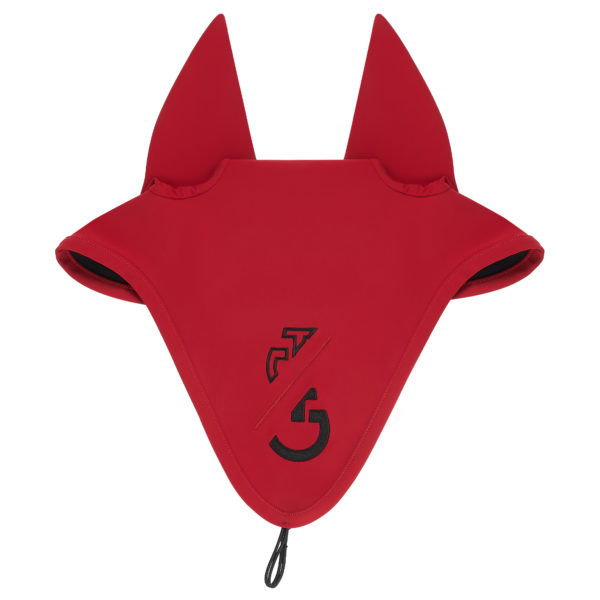 Cavalleria Toscana Team Red Stripe Jumping Saddle Pad +  Team Long Earnet - Image 7