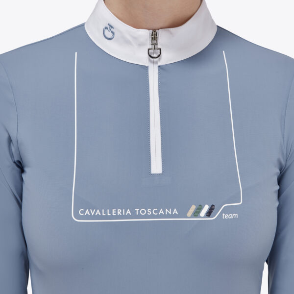 CT Dash L/S Jersey Zip Competition Polo - Image 3